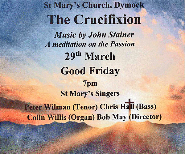 Poster Stainer's Cruiifixtion